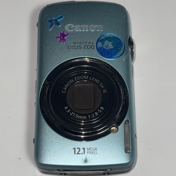 캐논 익서스 200 canon ixus 200is 하늘색 