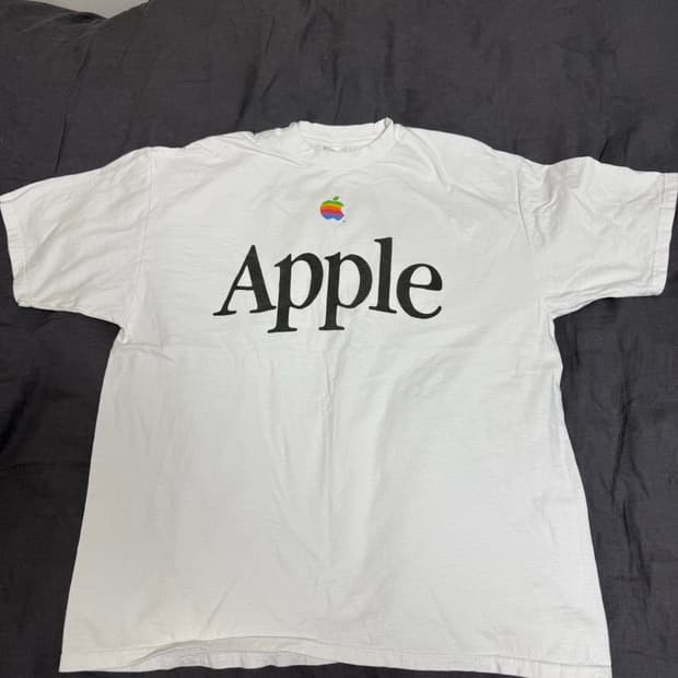 [xl]90s Apple 애플 프로모 티셔츠