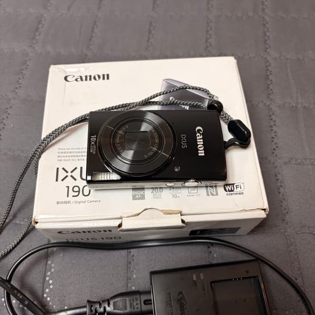 캐논 IXUS190 디지털카메라