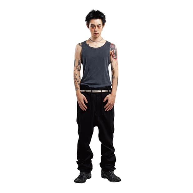 Ecrzn Curved Baggy Pants