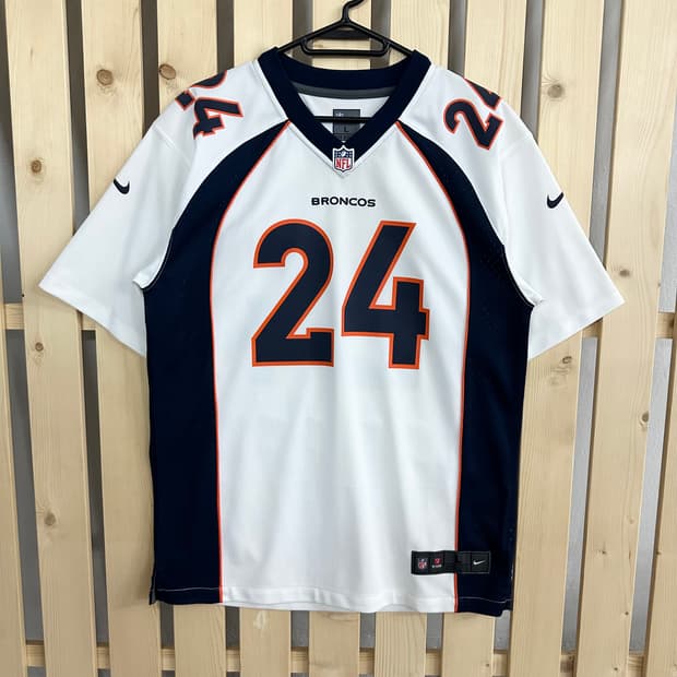 (L) 나이키 NFL 덴버 브롱코스 24 반팔 유니폼