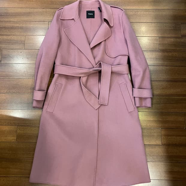 띠어리 캐시미어 코트 