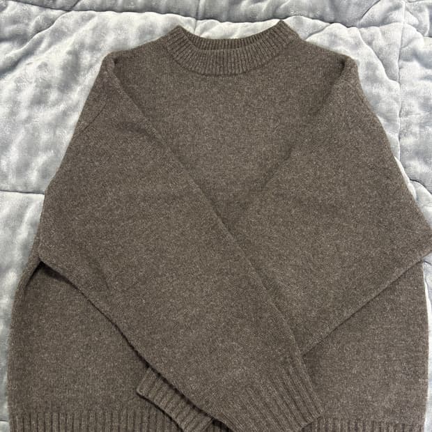 유니클로U 프리미엄 램스울 니트