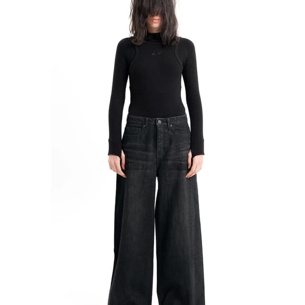 [M] Loadingroom (EMMA) COATED DENIM PANT