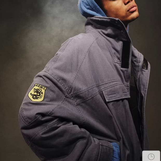 봄버 자켓 블루종 