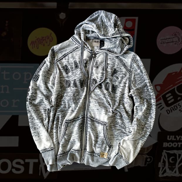 할리데이비슨 Y2K 후드 집업