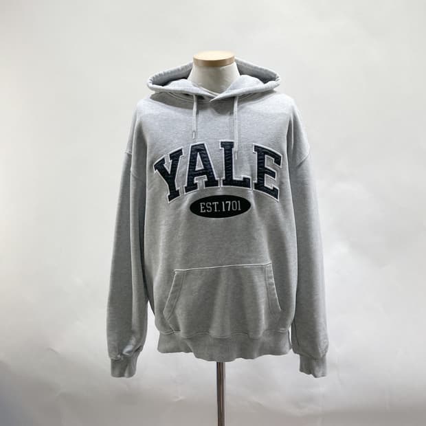 예일 캐주얼후드티 그레이 XL 영구제
