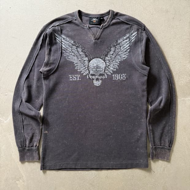 Harley-Davidson Long Sleeve Knit Shirt