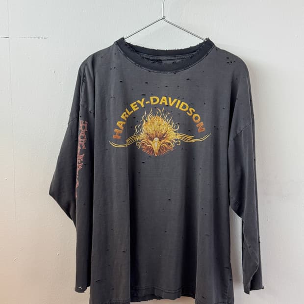 Harley davidson 3/4 long sleeve