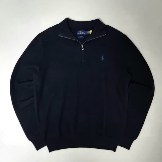 폴로 랄프로렌 하프집업 니트 M
