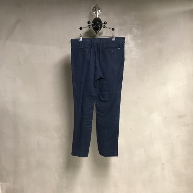 폴로 랄프로렌 린넨 치노 팬츠 네이비 32/32