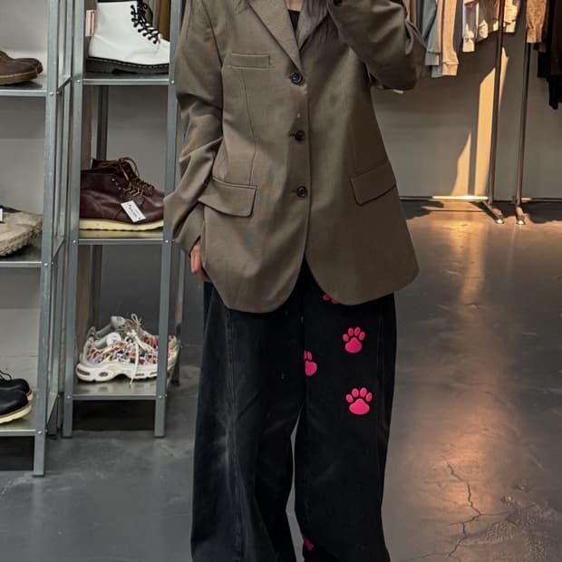 토니웩 3버튼 블레이저 재킷 A1572