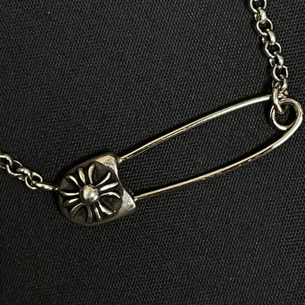 크롬하츠 세이프티핀 목걸이 20인치