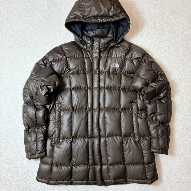 노스페이스 구스다운 600필 퀼팅 하프 패딩 PN6960