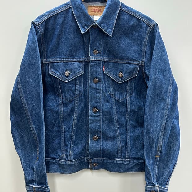 70-80s 리바이스 70505 데님 트러커 자켓