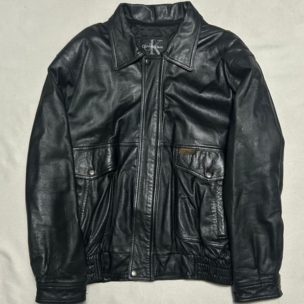 🫶🏻 켈빈 클라인 가죽 자켓 🫶🏻