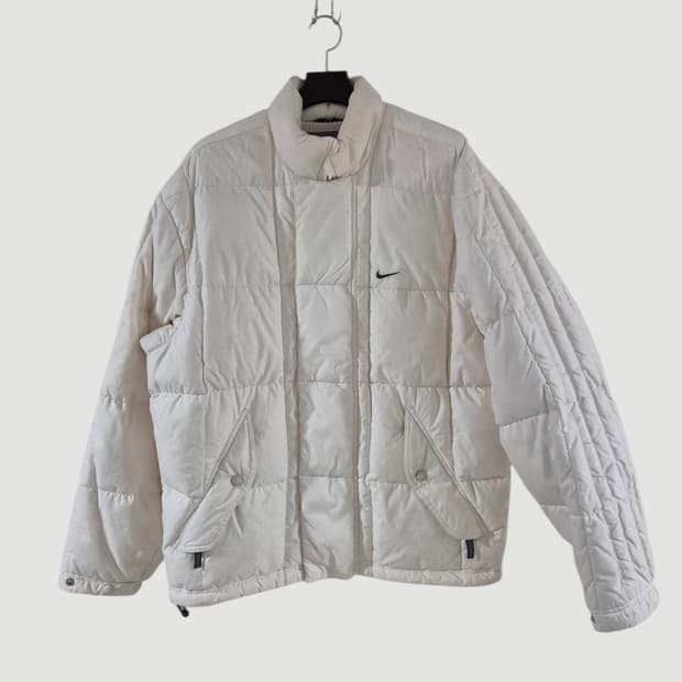 [105~110]나이키 올드스쿨 스우시 오리털패딩