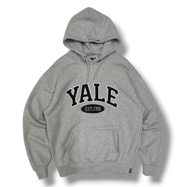 예일 YALE 대학교 그레이 후드티 (XL) 