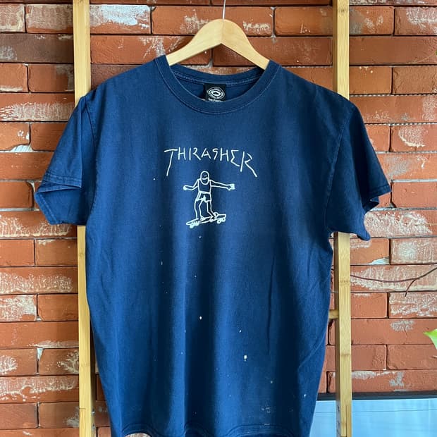 Thrasher gonz logo navy L