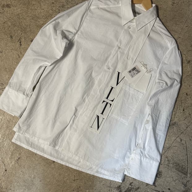 발렌티노 화이트 셔츠