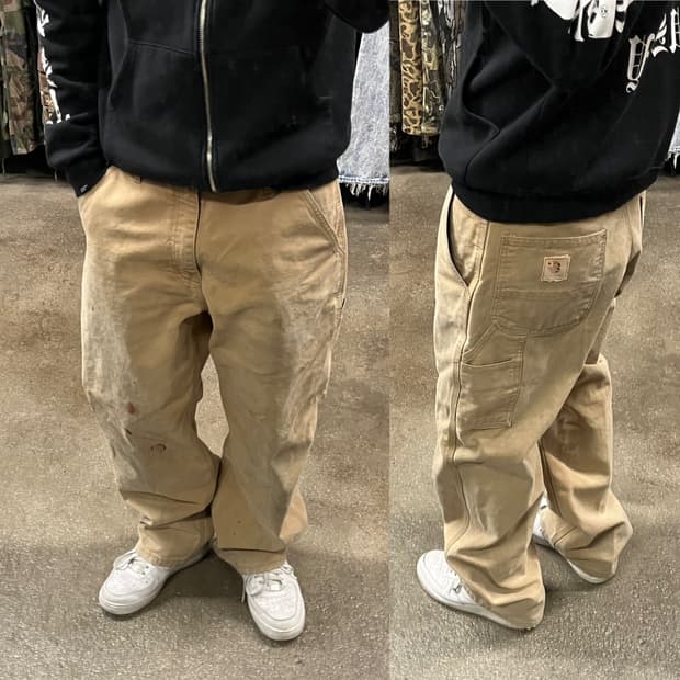 칼하트 B11 싱글니 카펜터 팬츠 (33“)