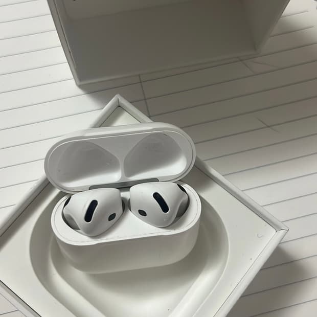 에어팟4세대 노이즈캔슬링O