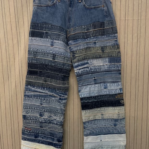 [34] Levis 550 리바이스 34사이즈 커스텀&리메이크 청바지