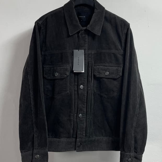 (새상품) 앤듀 코듀로이 트러커 자켓 (on.22)