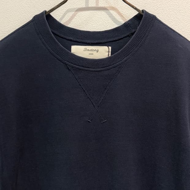 Bastong Solid Navy V-Gusset Shirt