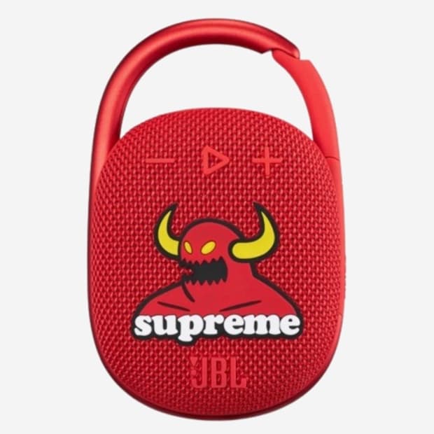 슈프림 토이 머신 JBL 클립 레드 -24ss