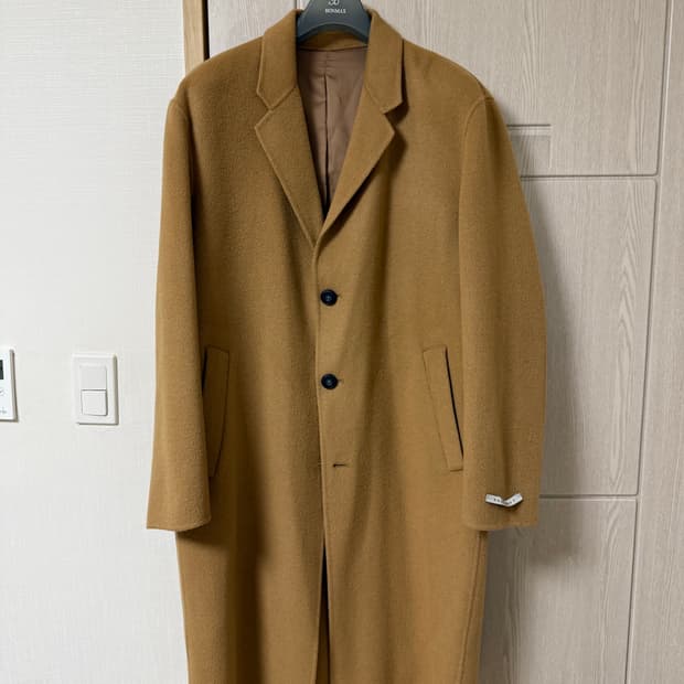 laine homme 핸드메이드 싱글 코트