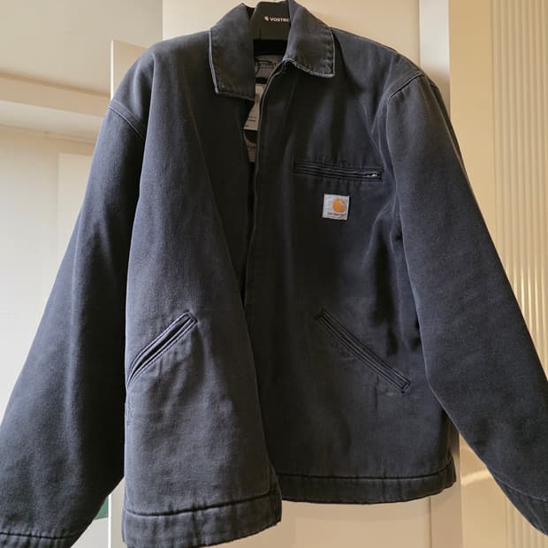 Carhartt WIP OG Detroit Jacket Black Gri