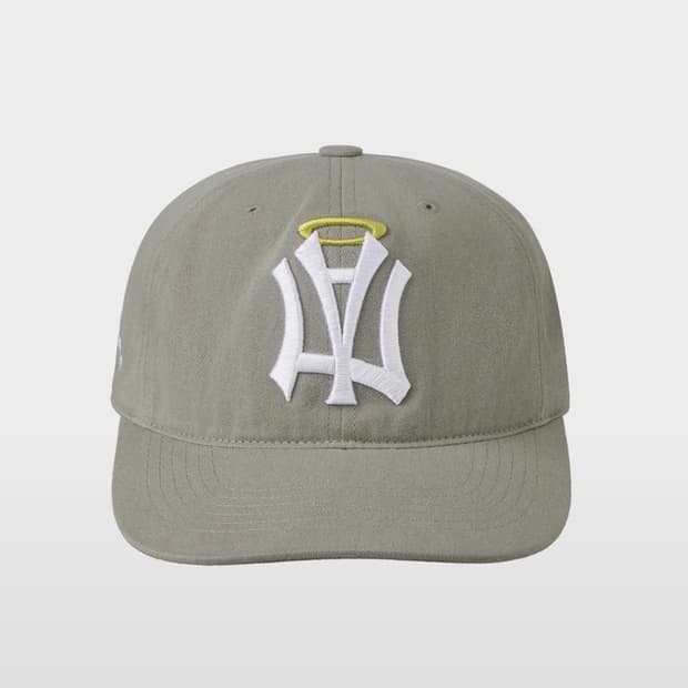 에이이에이이 모자 그레이 AE SYMBOL ANGEL WING CAP