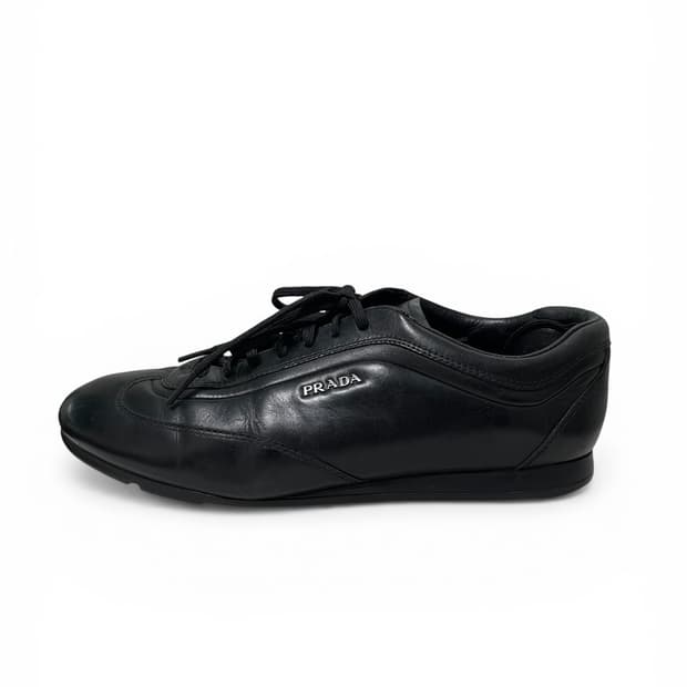 prada sport, leather sneakers