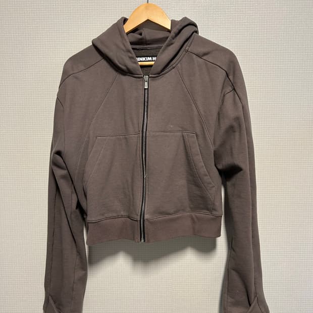 MINKIMHO 민킴호 차콜 후드집업 2사이즈
