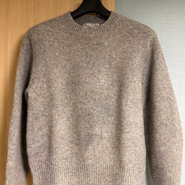 밀로 아카이브 크롭 실루엣 니트 (M)