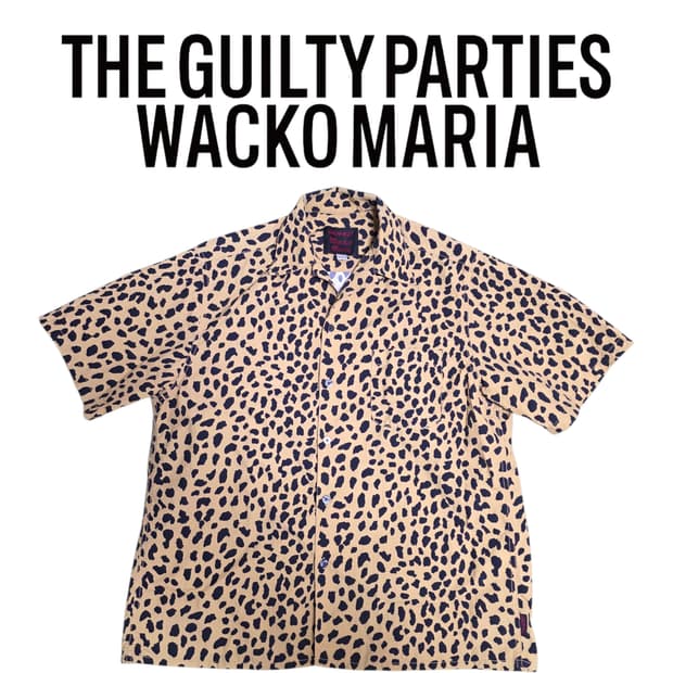 [M] Wackomaria x Gramicci 와코마리아 레오파드 셔츠
