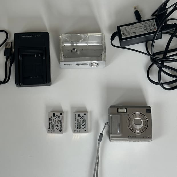 후지필름 파인픽스 F450 디지털 카메라 빈티지 디카 (작례0) 상태A급