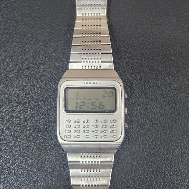 SEIKO 세이코 계산기 시계