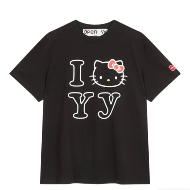 오픈와이와이 OPEN YY 헬로키티 반팔 티셔츠