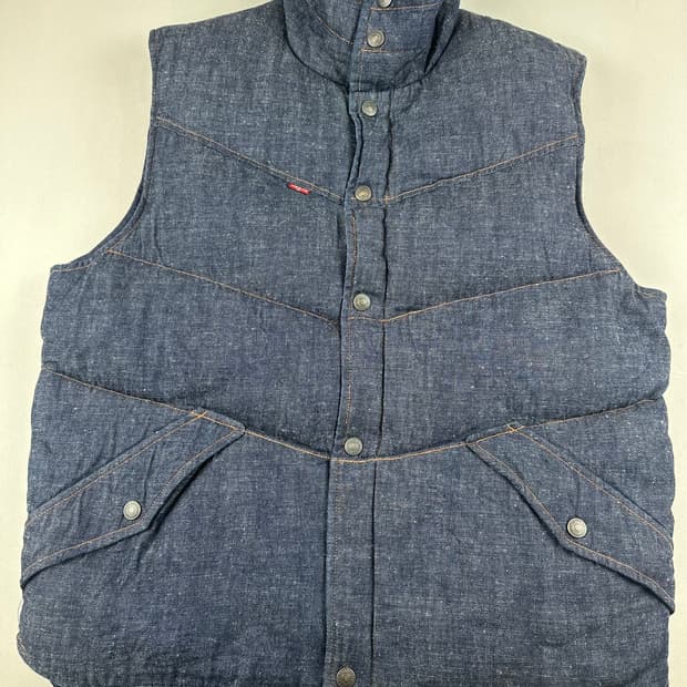 리바이스 조끼패딩