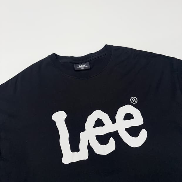 Lee 리 빅 트위치 로고 반팔 티셔츠