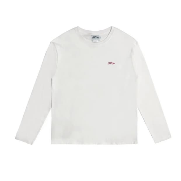 탄산마그네슘 롱슬리브 화이트/레드 맨