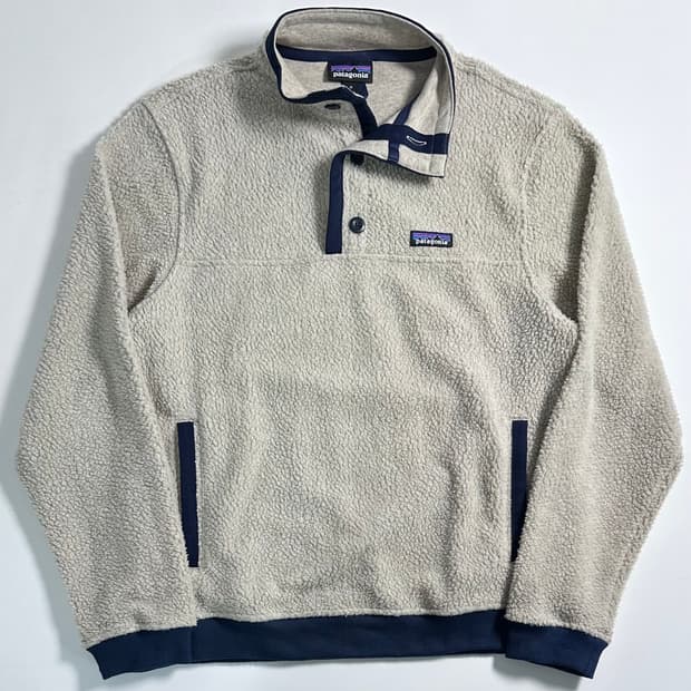 파타고니아 후리스 버튼 반집업