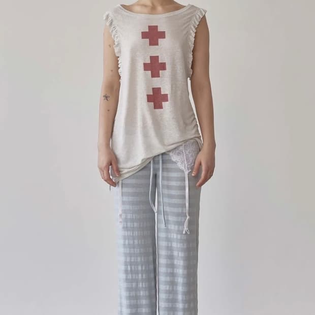 스컬프터 Emergency Muscle Tank Top White