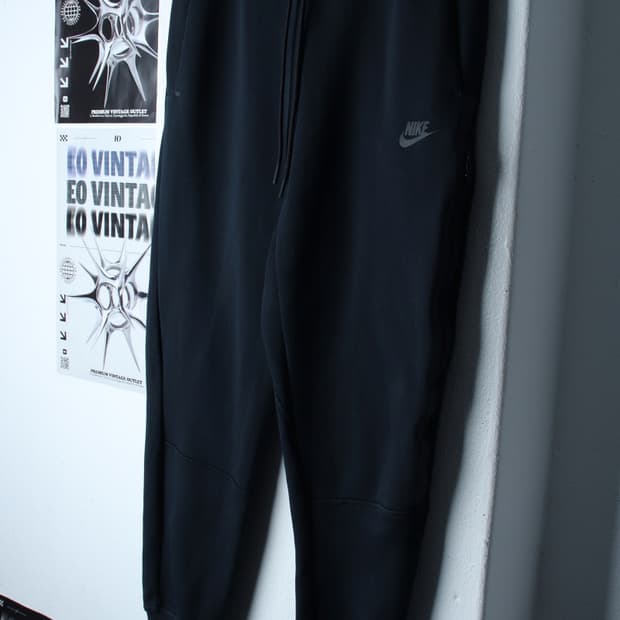 (L-XL) 나이키 트레이닝복 바지 테크팩 조거 블랙 스트릿-P9745