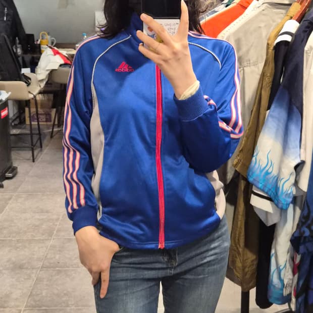 [NO.9] 아디다스 매쉬 사이드 블루 져지