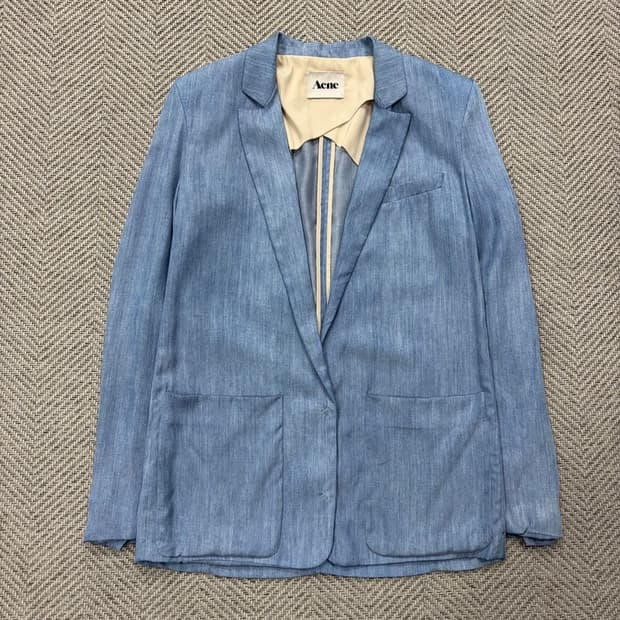 아크네 스튜디오 텐셀 블레이저 v2291