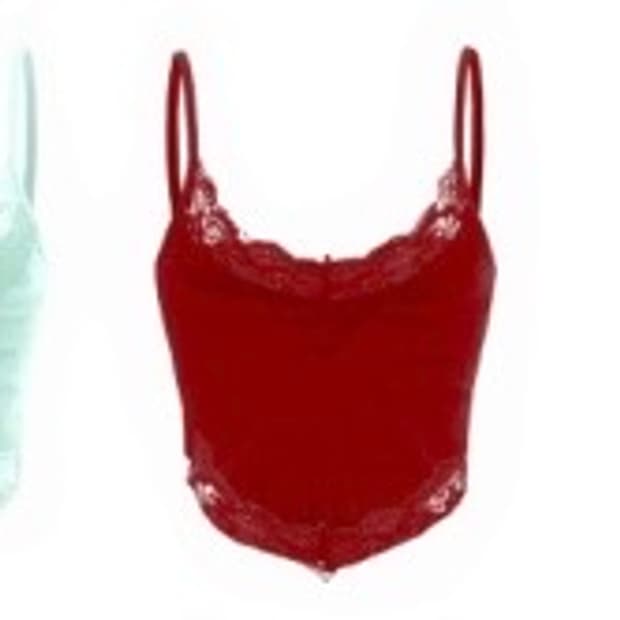 odor Romance sleeveless red