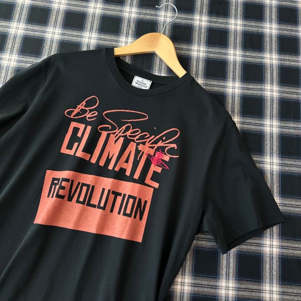 비비안웨스트우드 기후혁명 반팔티